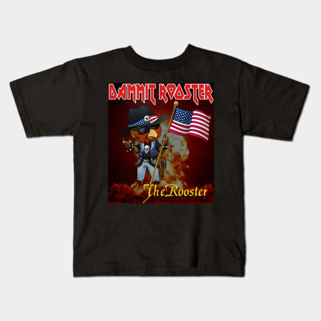 Iron Maiden anyone?! Kids T-Shirt by dammitrooster